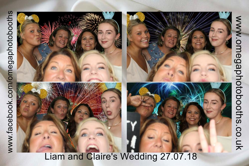 Liam & Claire's Wedding | View more photos from the event at gallery.omegaphotobooths.co.uk/u/Omega-Photobooths/Liam-Claires-Wedding